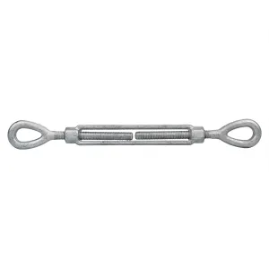 1" x 18" Eye & Eye Galvanized Turnbuckle
