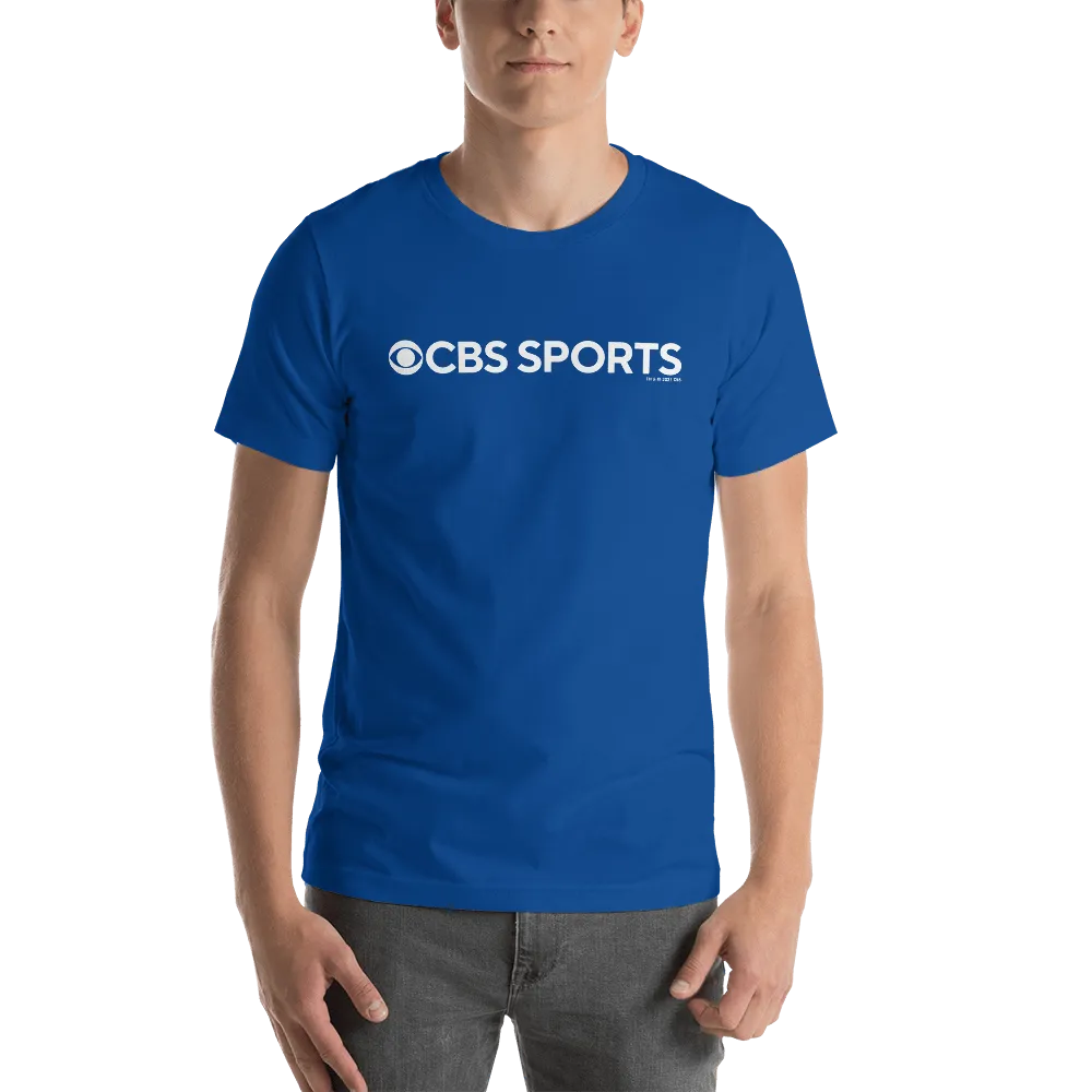 CBS Sports Logo LOGO Adult Short Sleeve T-Shirt