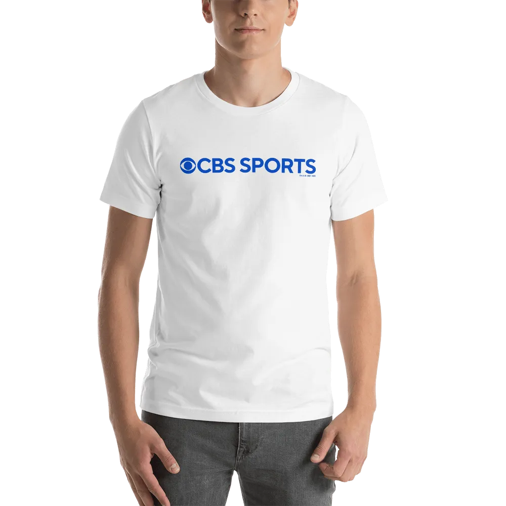 CBS Sports Logo LOGO Adult Short Sleeve T-Shirt