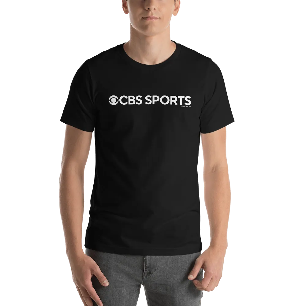 CBS Sports Logo LOGO Adult Short Sleeve T-Shirt