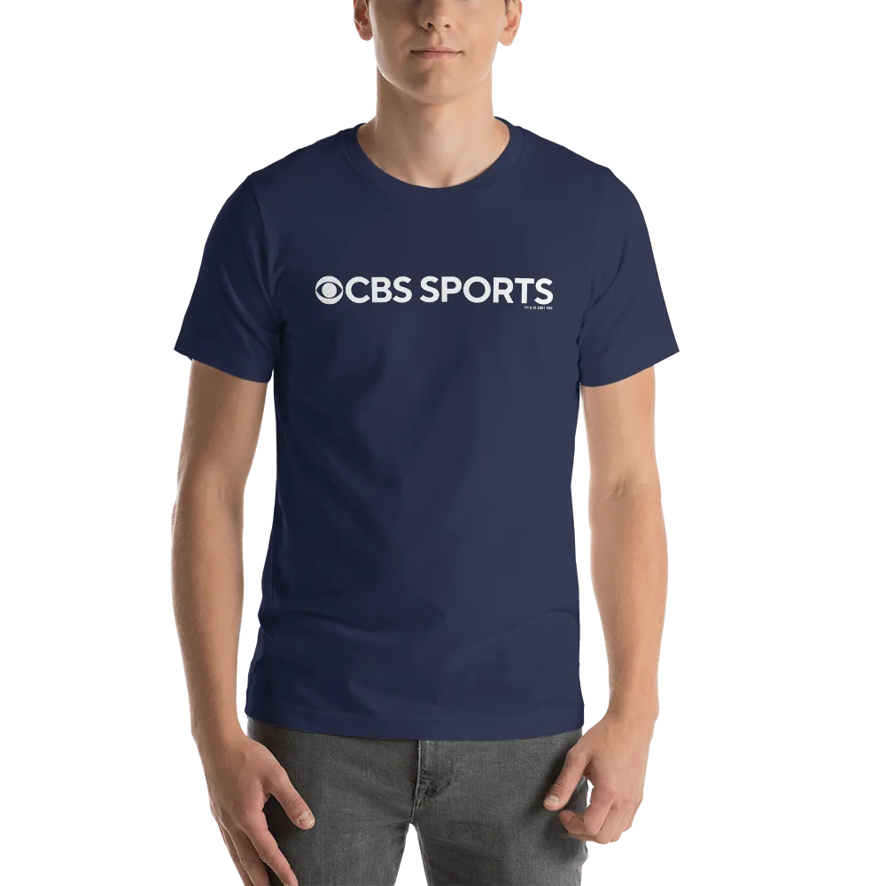 CBS Sports Logo LOGO Adult Short Sleeve T-Shirt