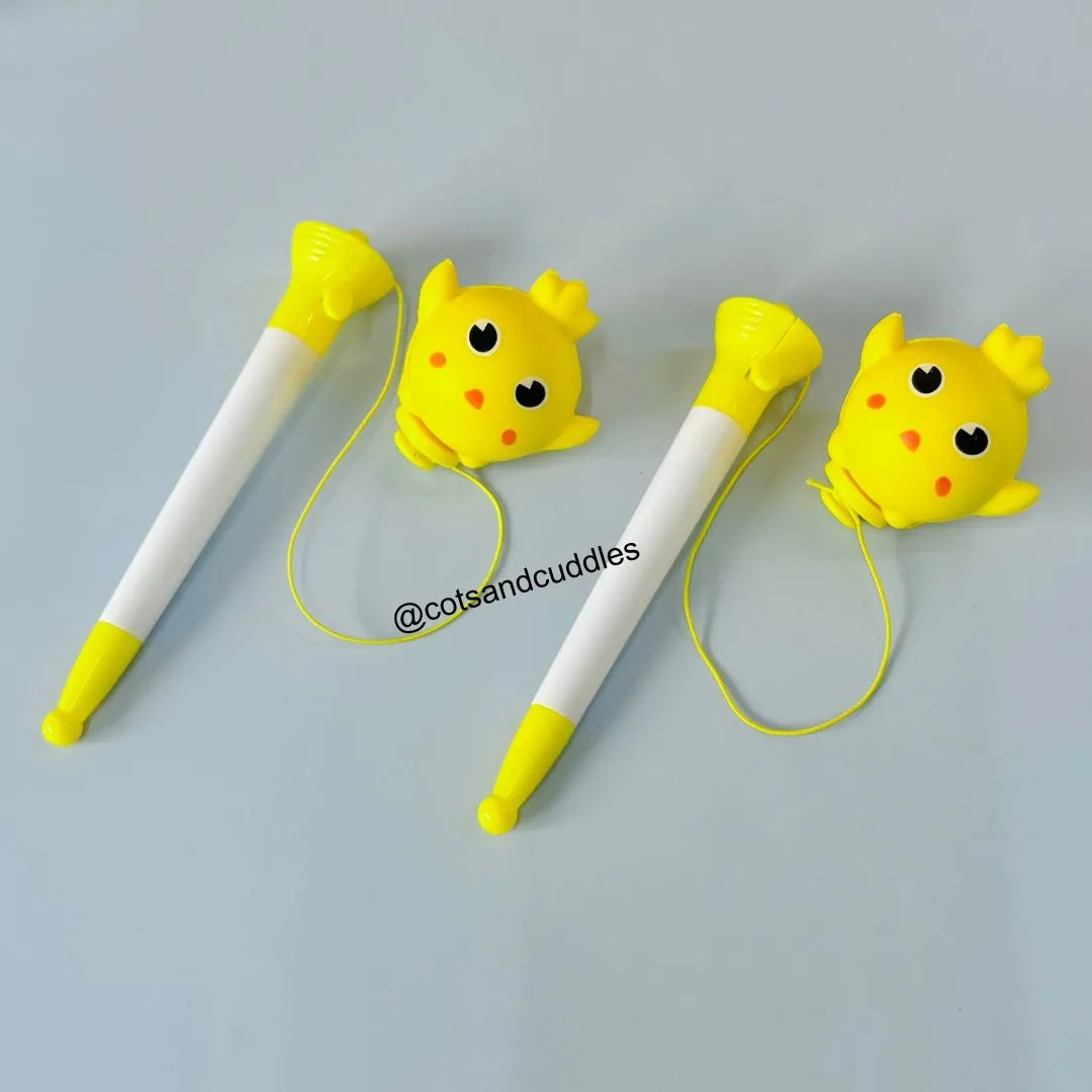 Chicken Design Pop Up Pen for Kids