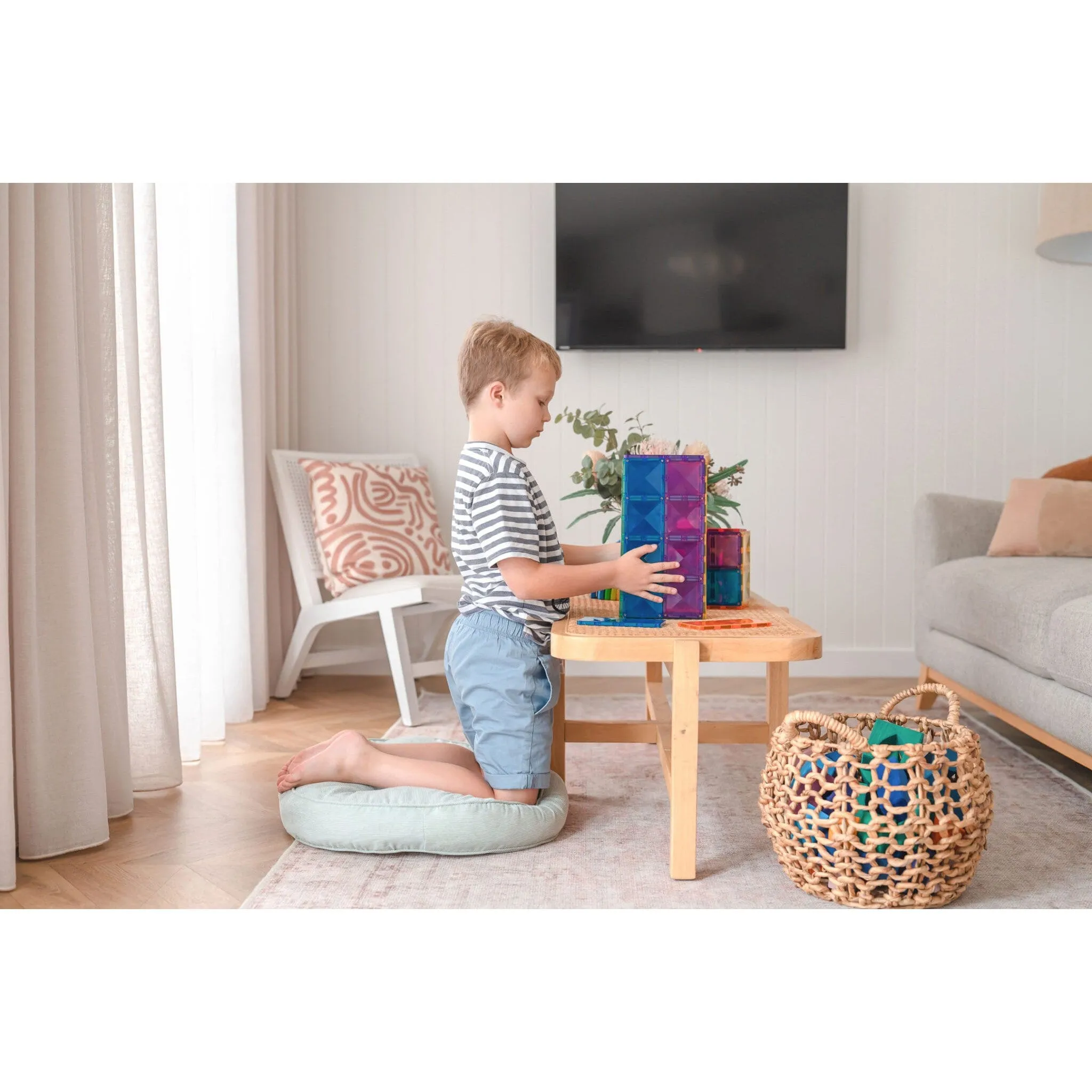 Connetix rainbow rectangle pack 18 piece