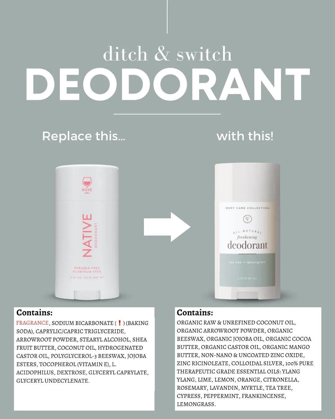 DEODORANT | 2.75 OZ
