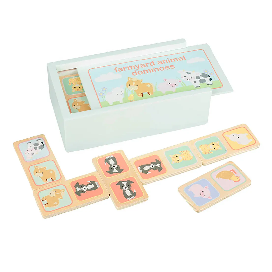DOMINOES - FARMYARD ANIMAL (FSC)