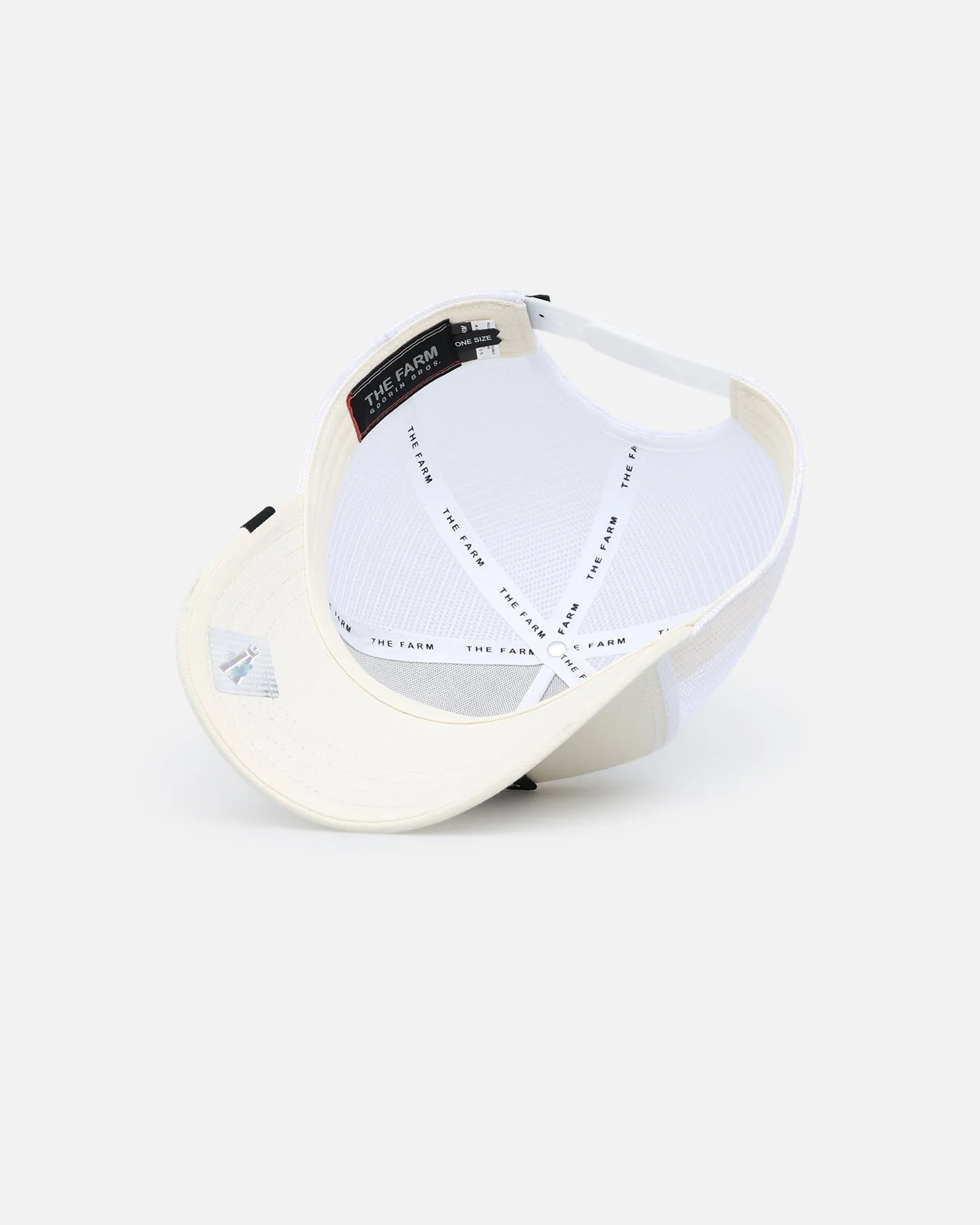 Goorin Bros The Lone Wolf Trucker Snapback White