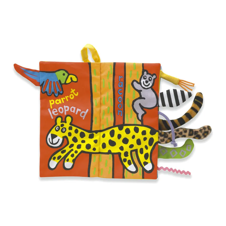 Jellycat Jungly Tails Soft Book