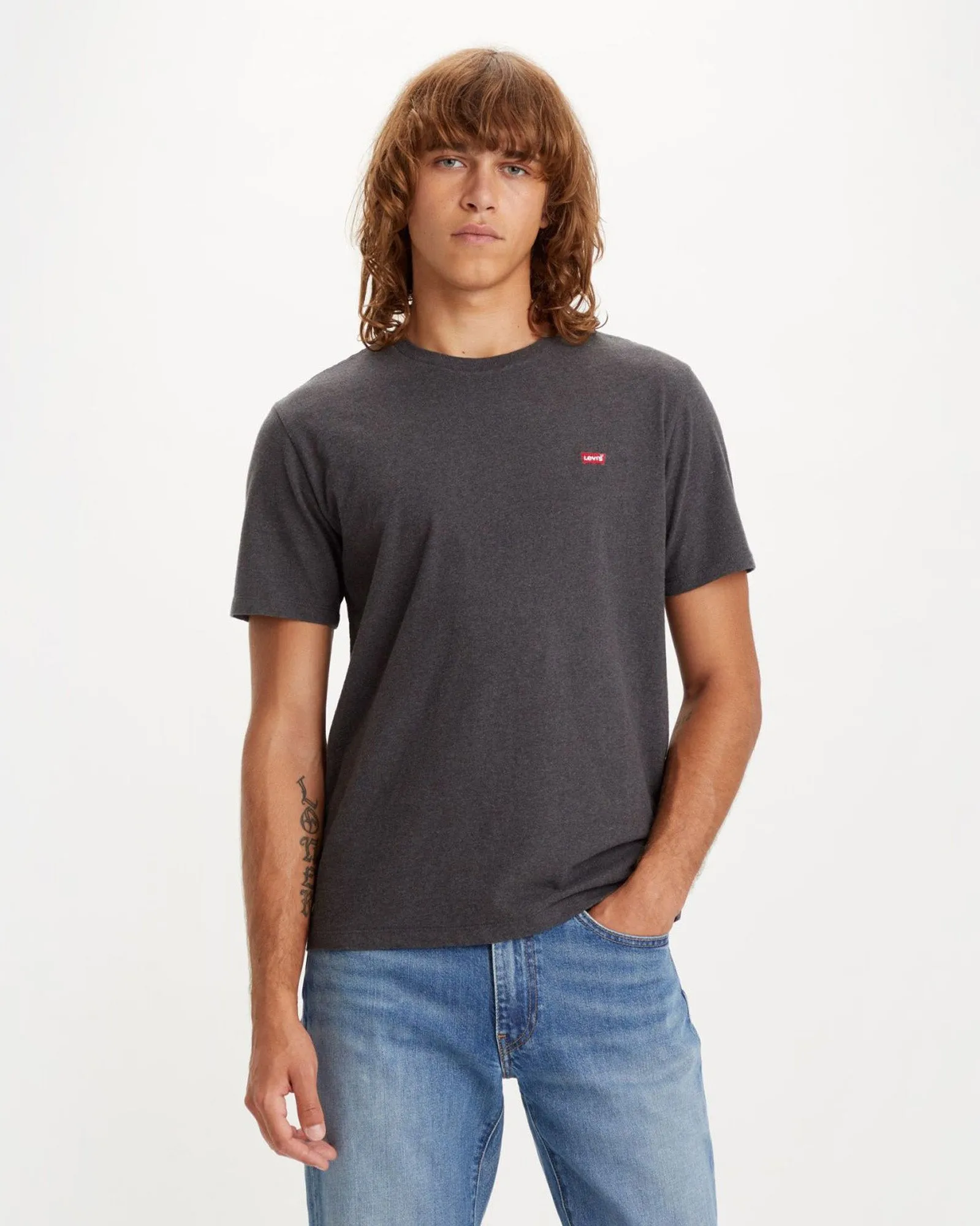 Levi's® Original HM Tee - Dark Charcoal Heather