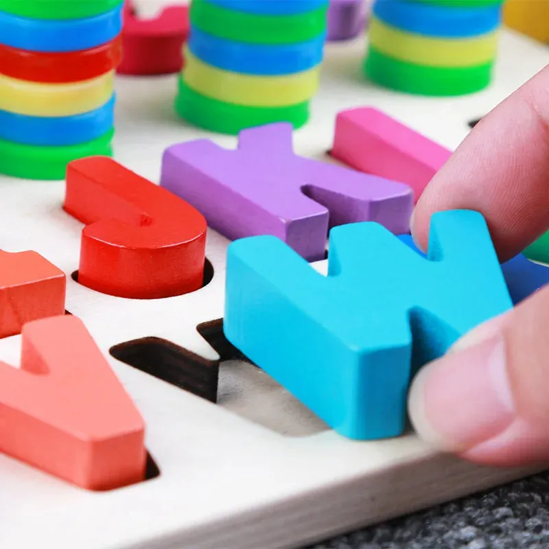 Montessori Wooden Math Toys – Educational Teaching Toys for Kids