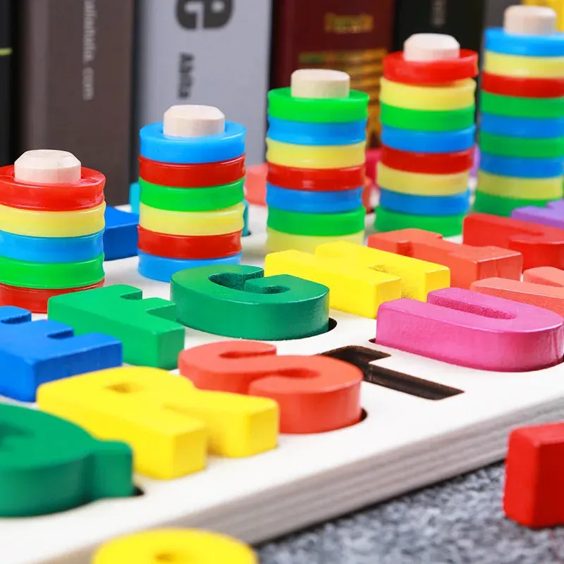 Montessori Wooden Math Toys – Educational Teaching Toys for Kids