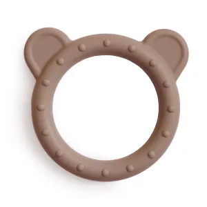 Mushie Bear Teether - Natural