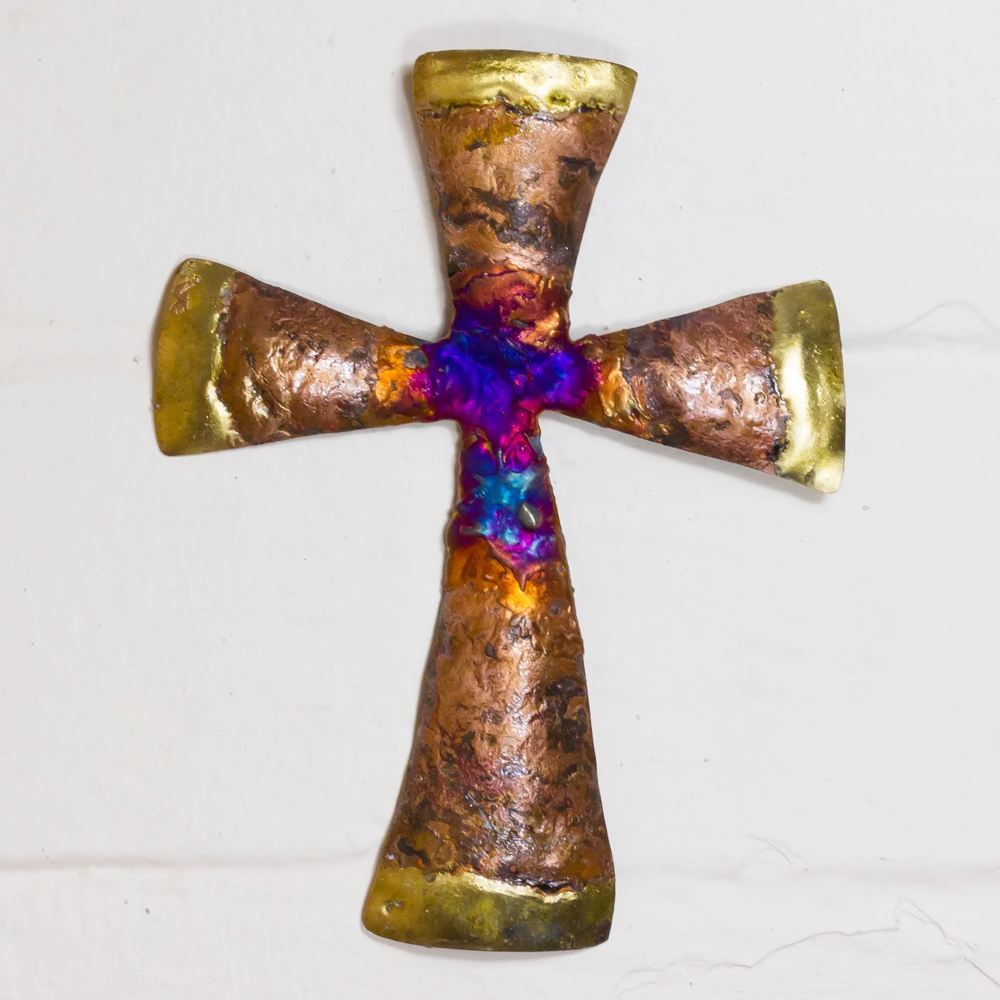 Recycled Tin Cross