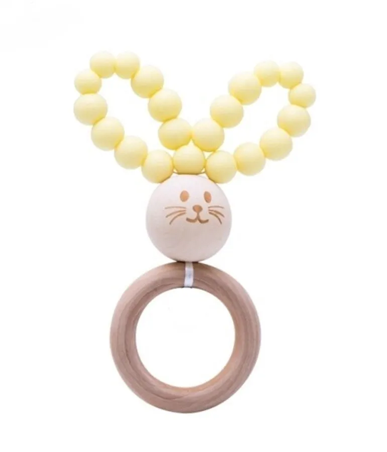 Silicone Bunny Teether