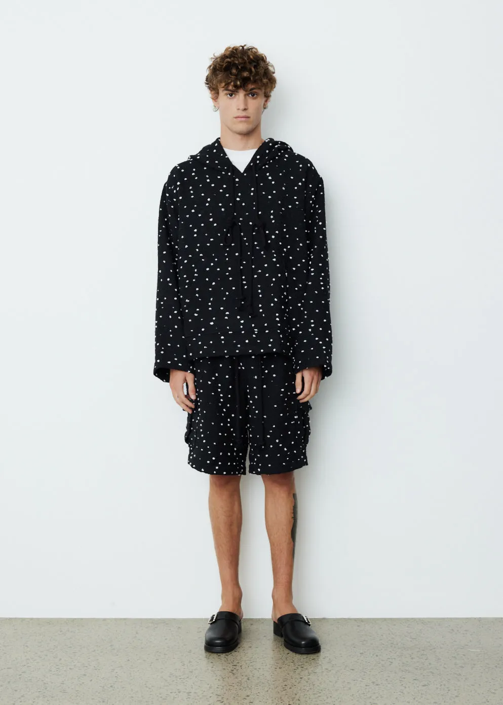 Textured Beach Hoodie