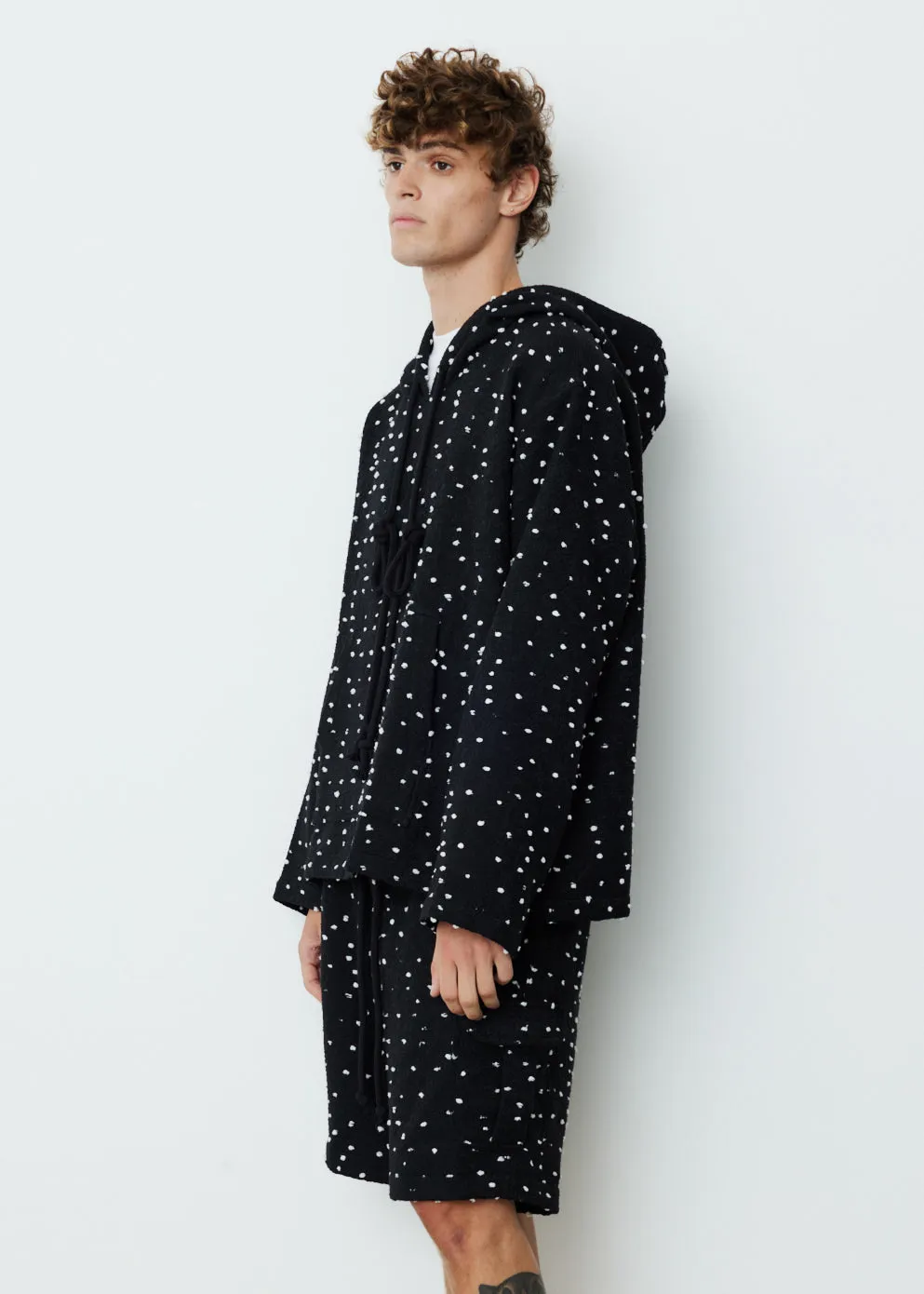 Textured Beach Hoodie
